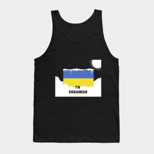 I'm Ukrainian Zelensky Ukraine Patriotic Proud Ukrainians Tank Top